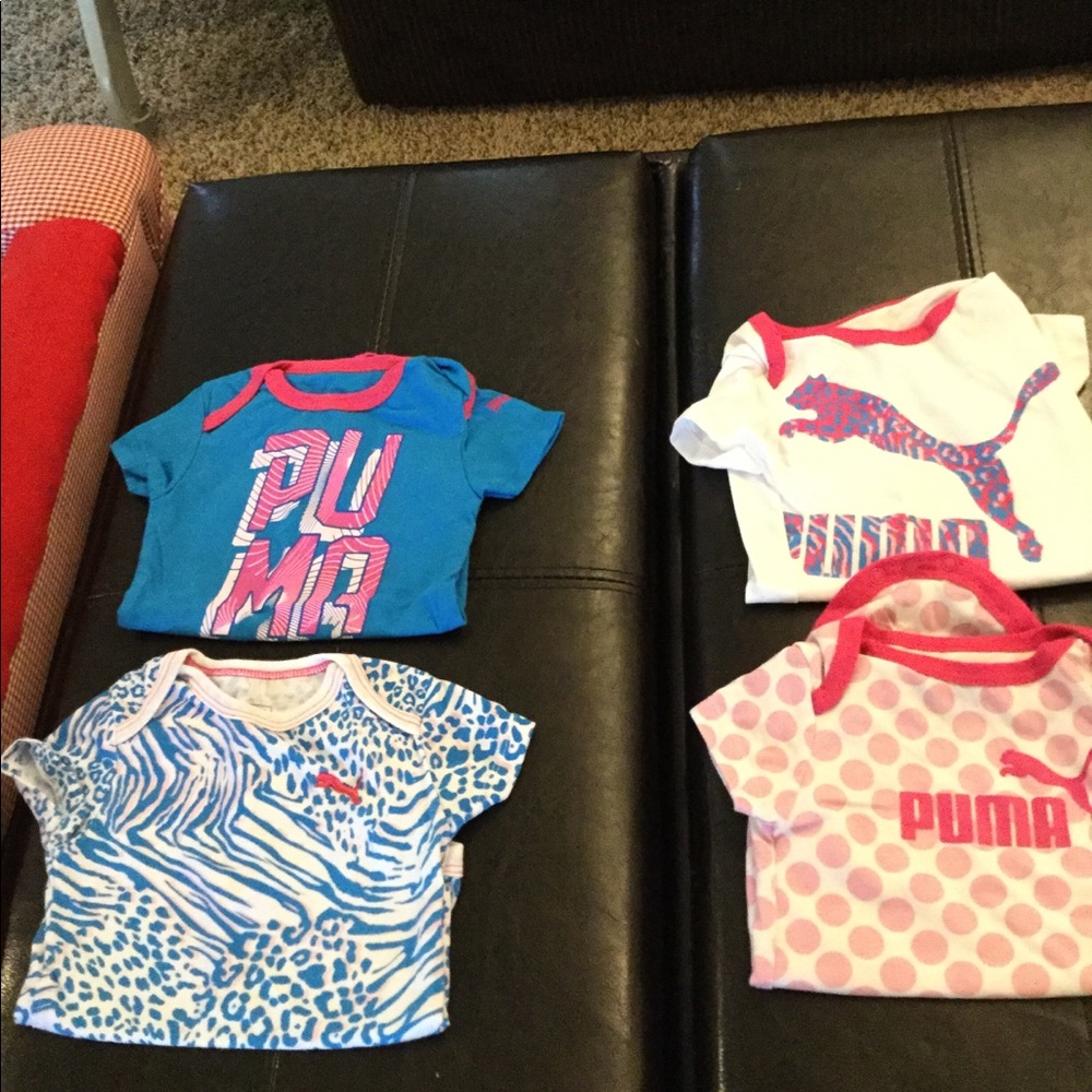 Puma onesies